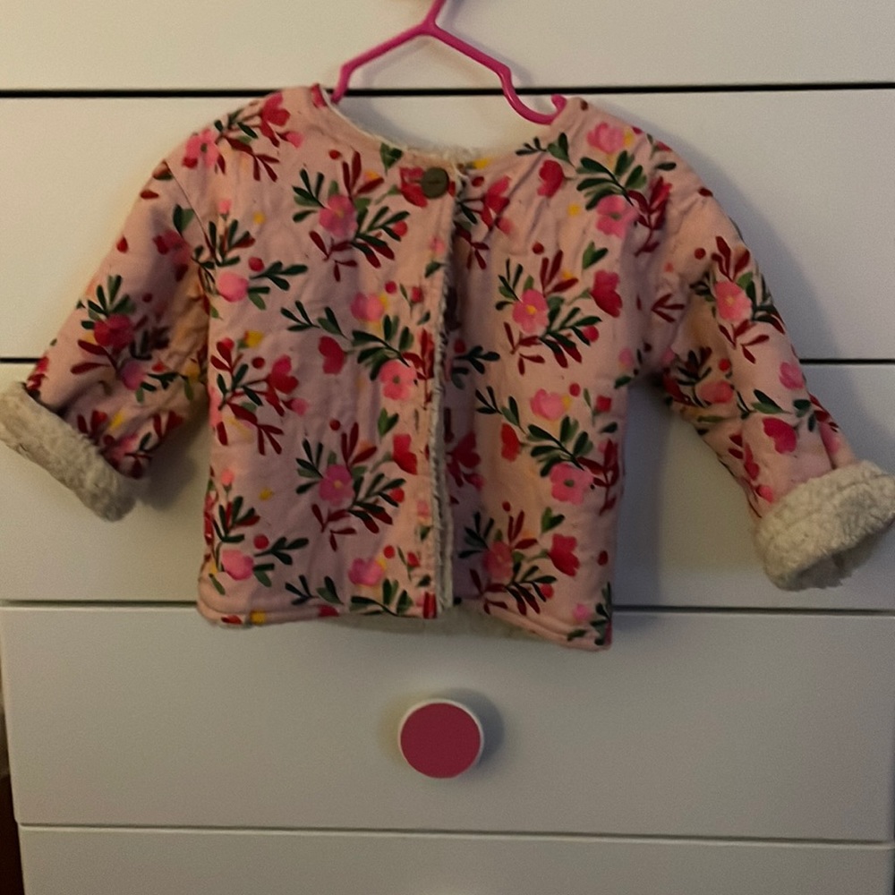Toddler floral jacket